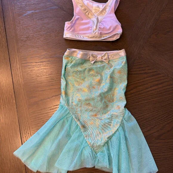 Disney Little Mermaid Swim Suit 3-Piece Set, Size 3T - Picture 3 of 3